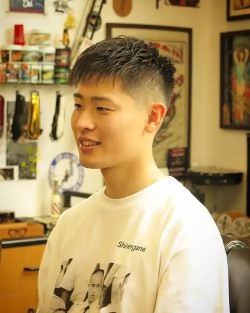 天热男发这样剪,清凉又帅气,大人小孩都适合