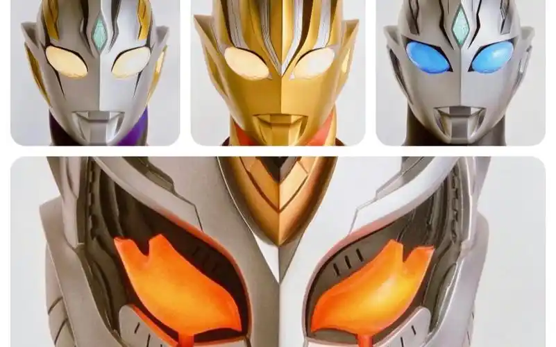 特利迦奥特曼 黑暗三巨人大头照