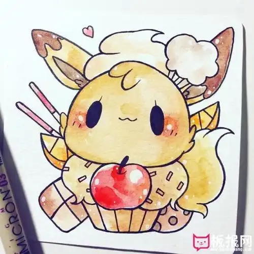 可爱小萌宠简笔画