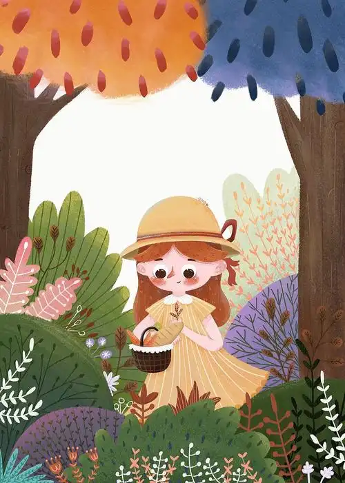 儿童绘本插画一组