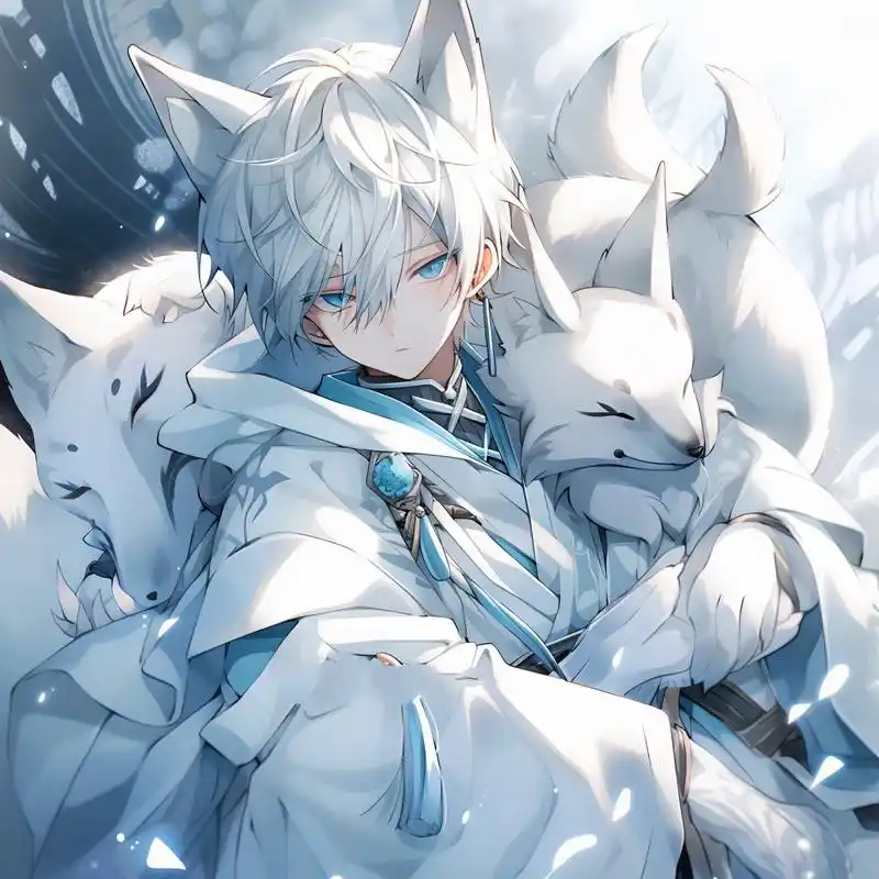 九尾狐殿下再次来袭!男生头像