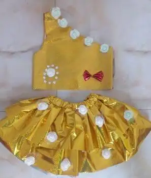 儿童环保衣服男女孩走秀服装亲子手工diy制作幼儿园塑料袋时装秀