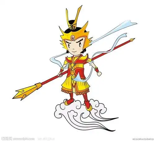 二郎神简笔画二郎神简笔画儿童画