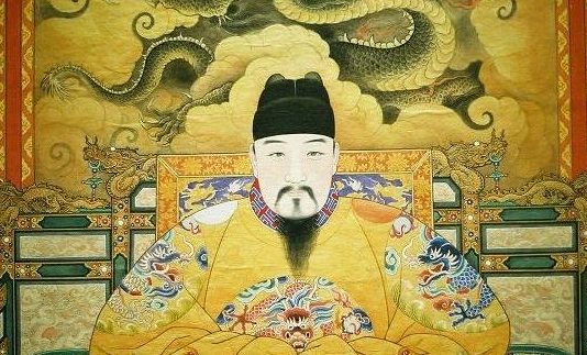 明孝宗画像