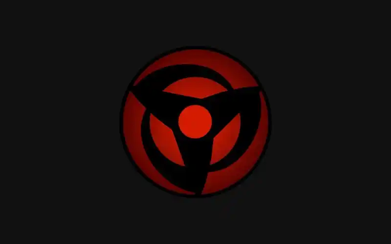 动漫,火影忍者,万花筒写轮眼,黑色,回轮眼壁纸