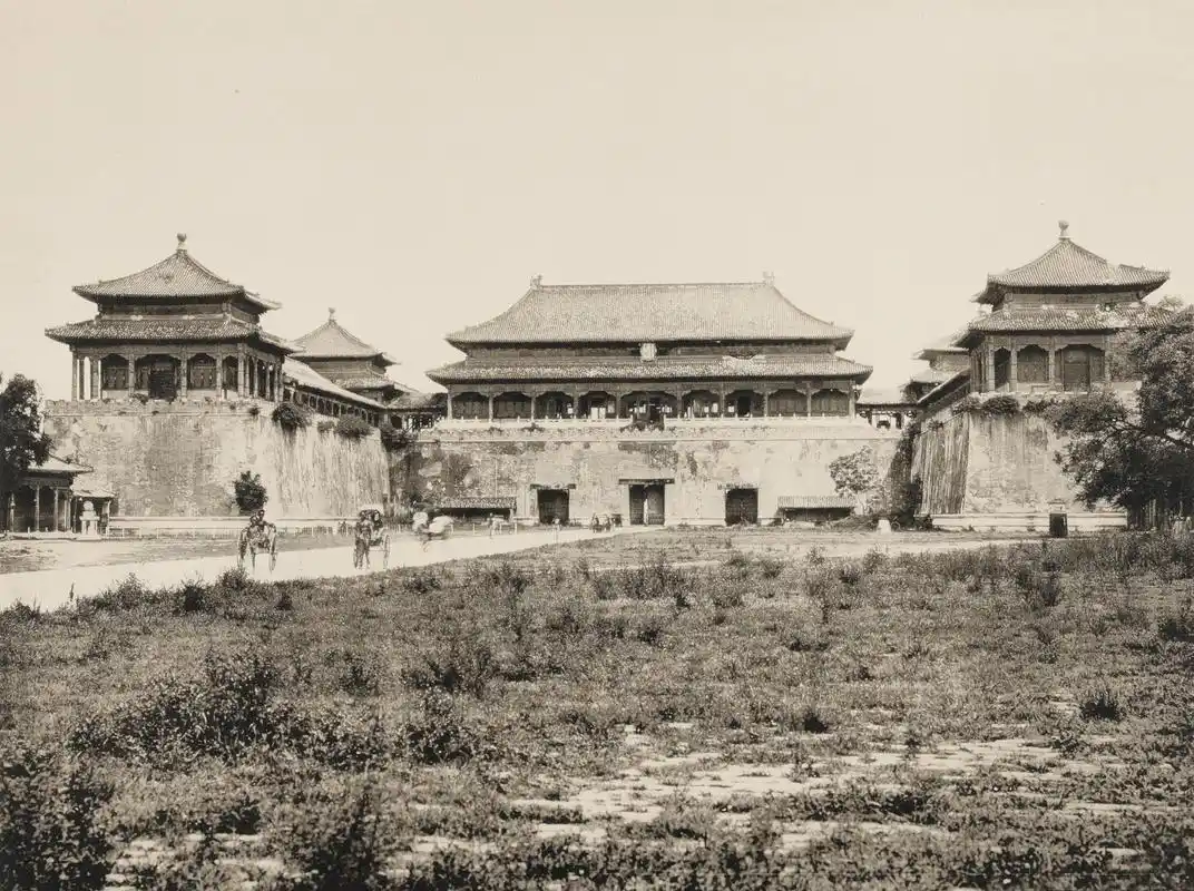 暮色紫禁城:1906年北京紫禁城老照片