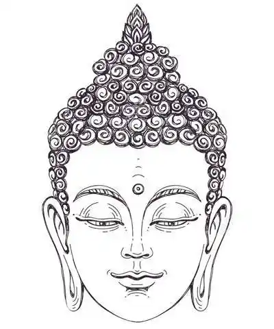 24张佛头纹身手稿