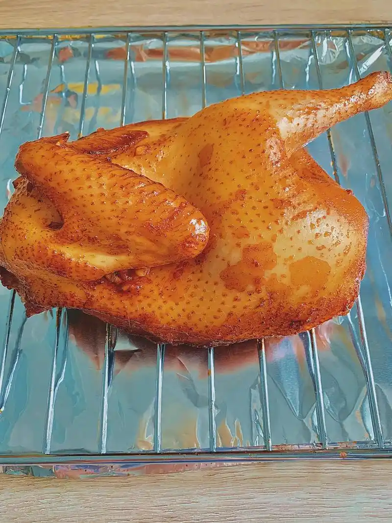 在家也能做出嫩滑入味的秘制烤鸡6015巨好吃.