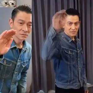 拆弹专家潘乘风刘德华同款牛仔外套韩版帅气复古夹克宽松牛仔上衣