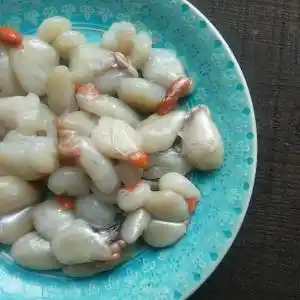 快手墨鱼蛋蒸鸡蛋的做法步骤图,怎么做好吃