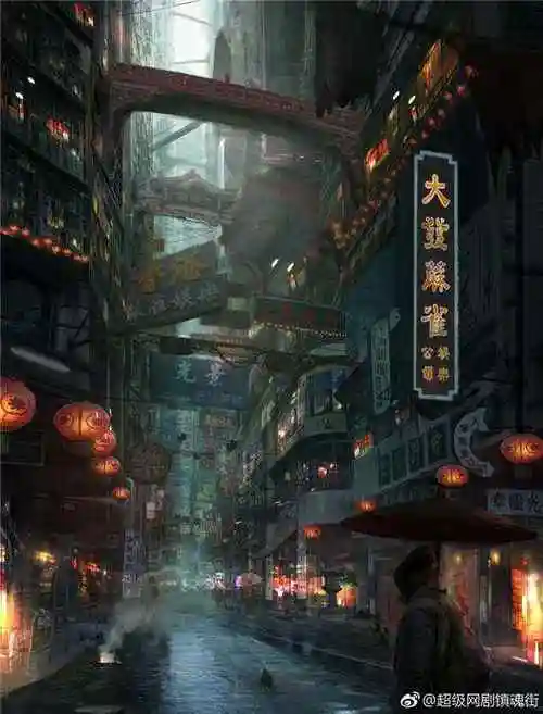 网剧镇魂街罗刹街风景手机壁纸