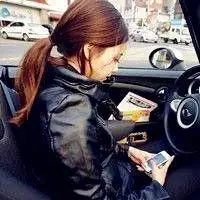 女生开车头像,美女头像图片