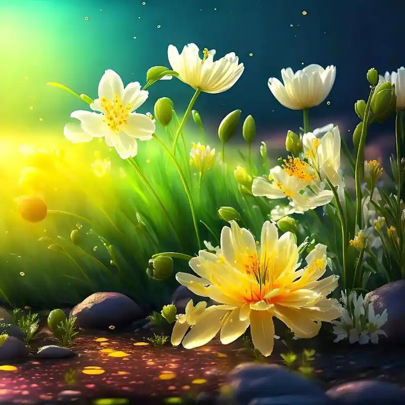 抖音头像系列之梦幻花草.花香花飞花满天,梦醒梦落梦忆思#图文 - 抖音