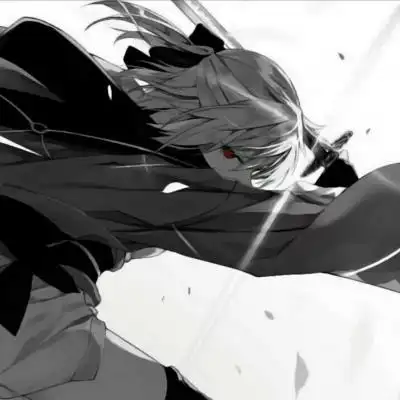 男漫/心中无女人,拔刀自然神_卡通动漫头像_我要个性网