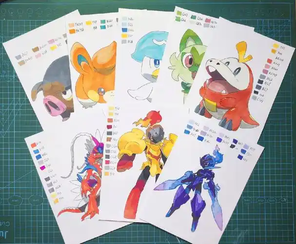 近期画的宝可梦集合