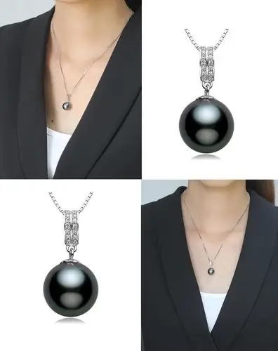 5-11mm无暇黑珍珠