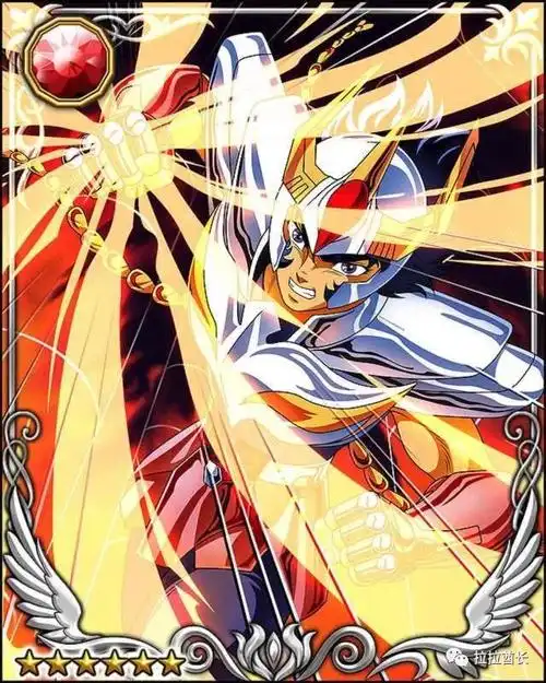 动漫|《圣斗士星矢》,凤凰座的一辉卡片图集