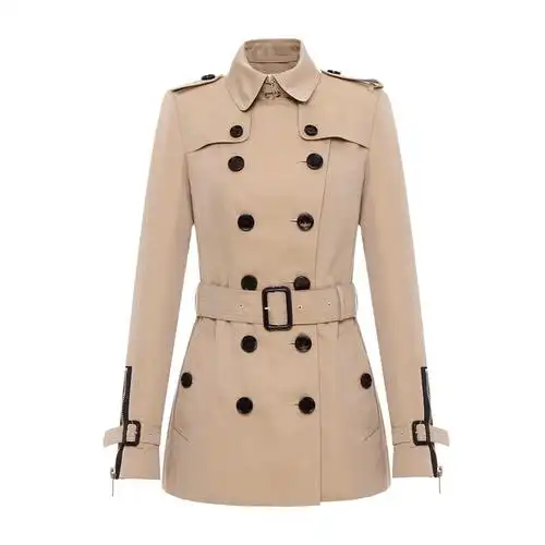 灰色系 0 米白色女士风衣 3807869 (价格/报价/图片/正品/品牌)- 第五