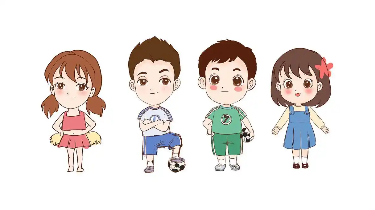 ip形象人物设计小学生