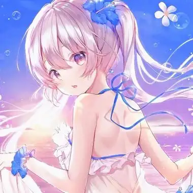 卡通可爱头像少女心高清图片