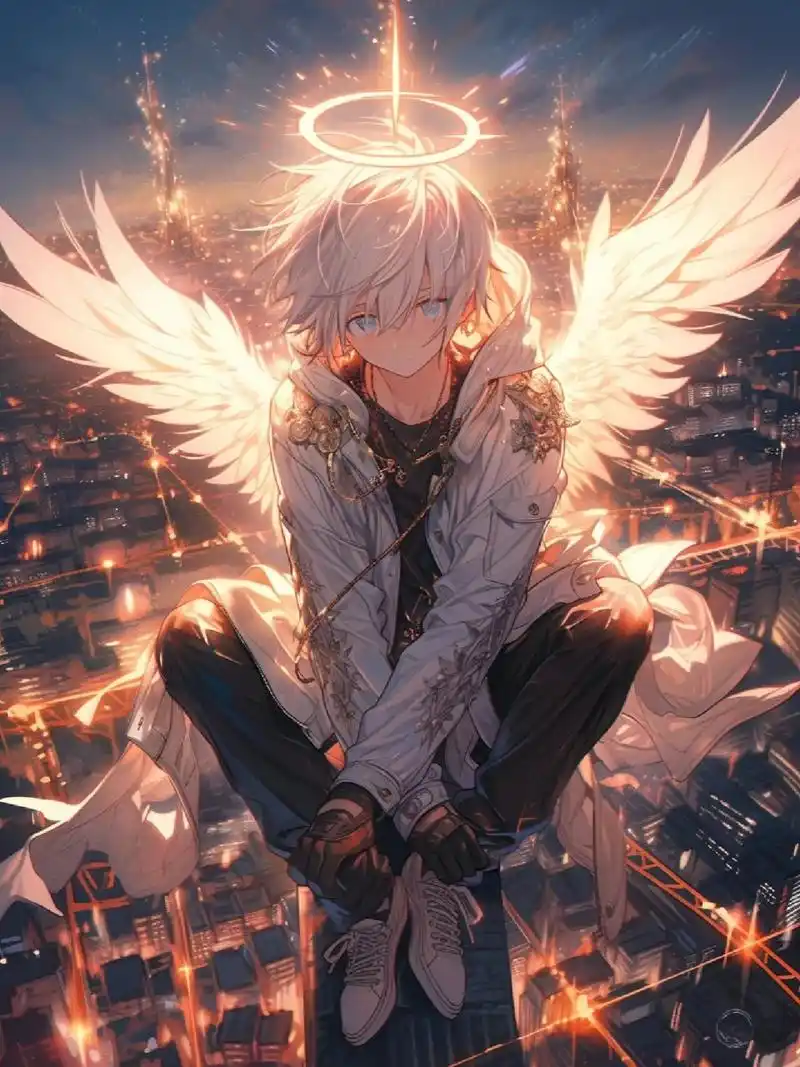 帅气男生头像(天使版)