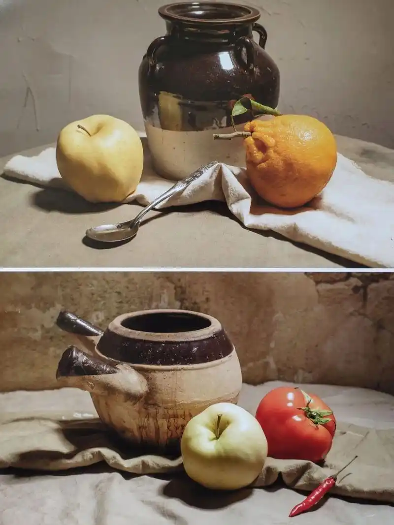 素描静物--陶罐类照片写生素材干货分享 挑的一些比较基础的,耐看的