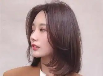 2021流行齐肩直发减龄,2021齐肩减龄直发发型设计