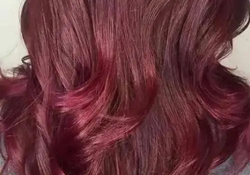 酒红色头发掉色后是什么颜色染酒红色太红了怎么办