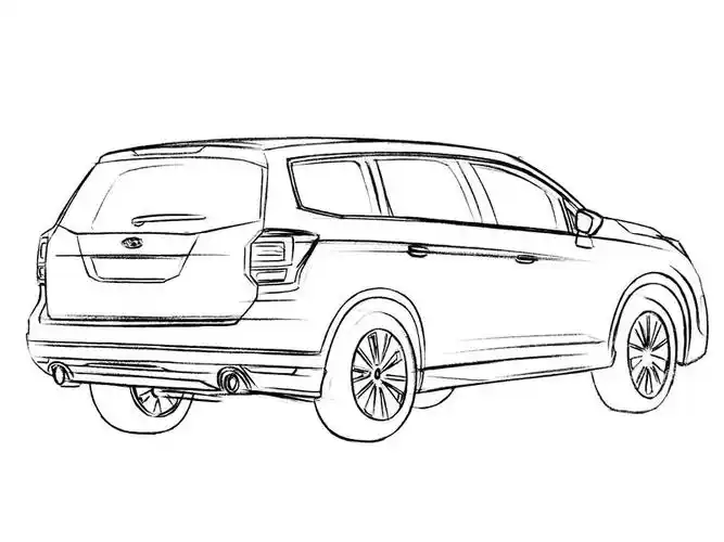 7座suv斯巴鲁车型斯巴鲁全新7座suv将搭载混动系统罕见之举