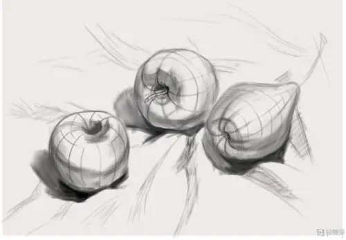 臭宝宝 水果临摹—素描静物绘制训练 举报