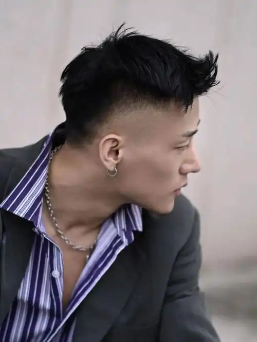 5cm痞帅短发!_发型