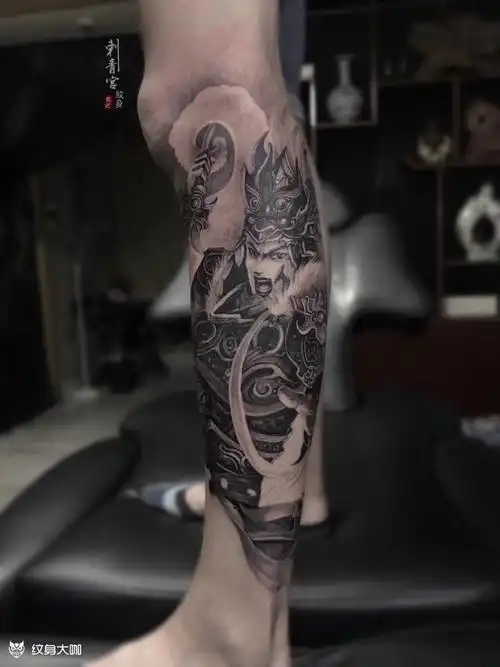马超_纹身图案手稿图片_吴迪的纹身作品集