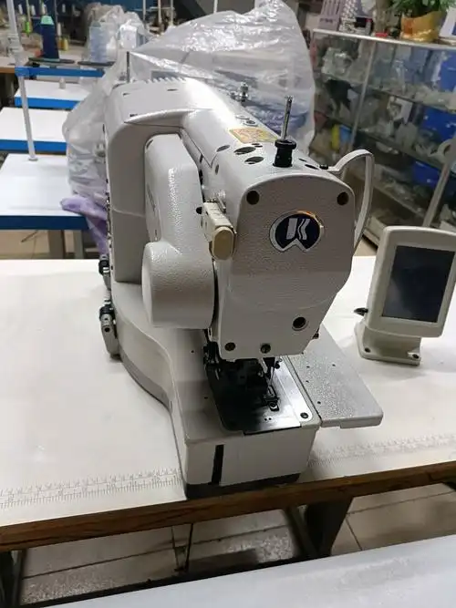 二手电脑平头直眼机1790扣眼机钮门车布鲁斯电脑缝纫机