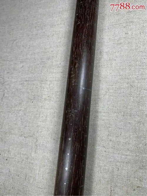 古董古玩收藏杂项清代老物件老秤杆老木称秤杆小叶紫檀杆秤