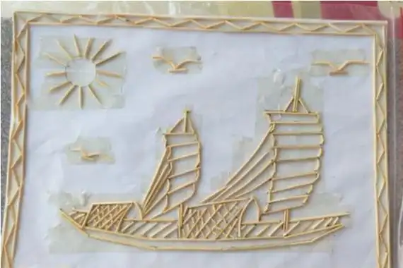 牙签手工制作大全平面图形 - 你问我答网