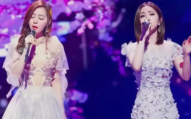 邓紫棋张靓颖联手合唱《雨蝶》,堪称是神仙打架!把张杰都震惊了