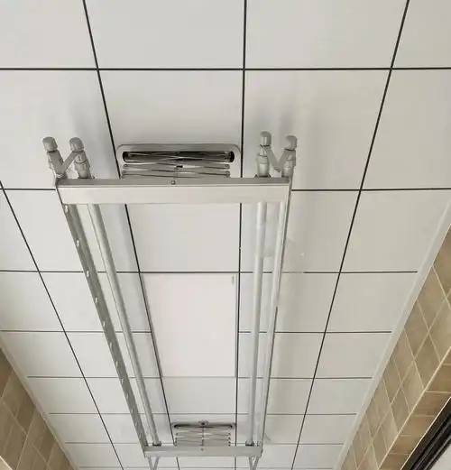 阳台吊顶,怎么装晾衣架?