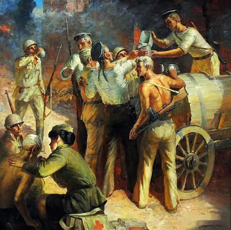 苏联二战时期绘画作品