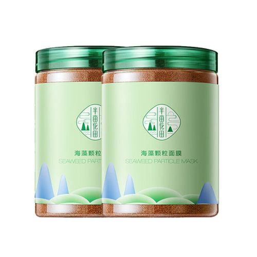 半亩花田面膜小颗粒海藻面膜补水孕妇可用 海藻面膜2瓶