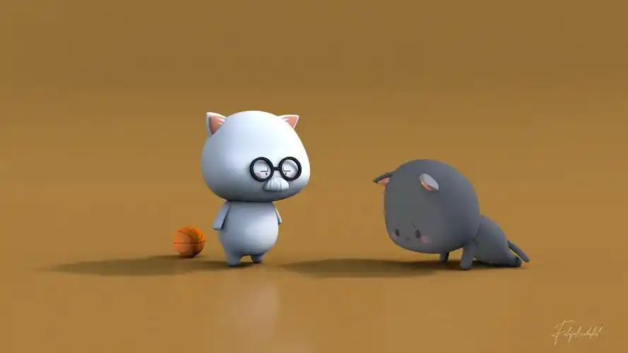 蜜桃猫·三井跪|三维|人物/生物|falafel10shekel