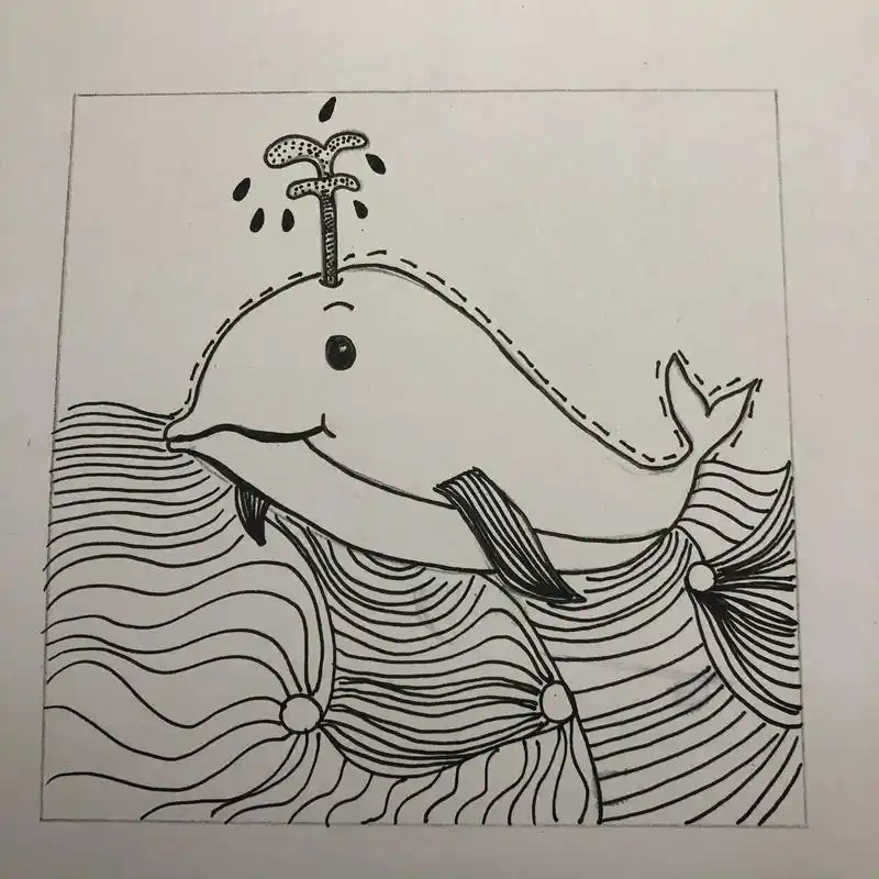 临摹点线面结合绘画作业作品平面设计 临摹的点线面结合的作品 0基础