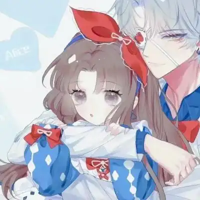 高质量情侣头像双人动漫