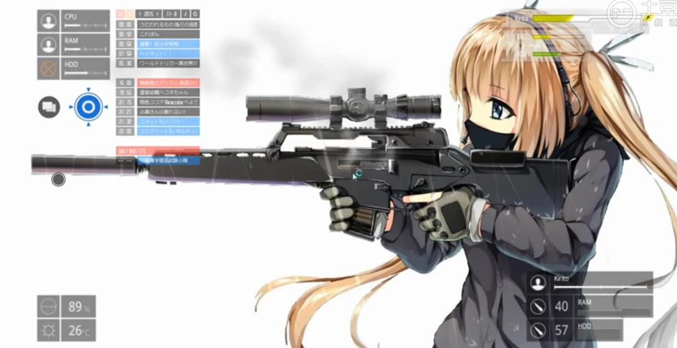 求狙击枪少女原图