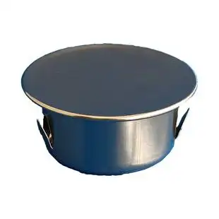 堵头堵盖不锈钢管帽管堵内插简易75管110管160管工程封堵pvc饰盖