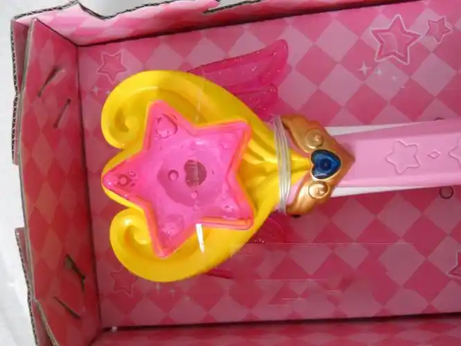 巴啦啦小魔仙 大电影 美雪 美琪星翼高级魔法棒 外包装尺寸:37*14