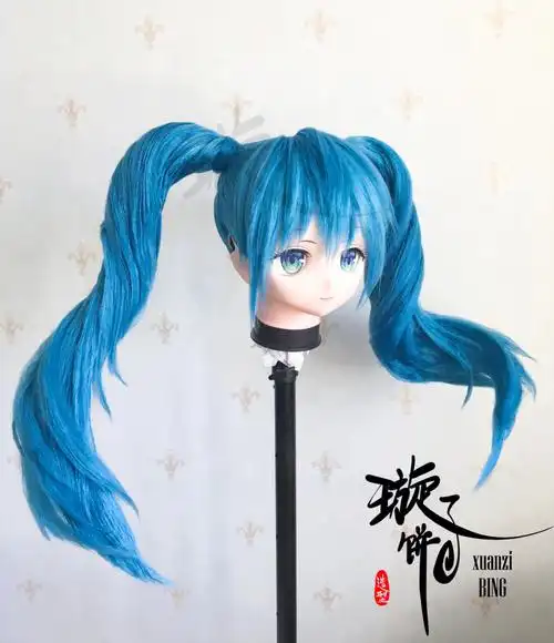 造型展示kigurumi初音未来cos假发