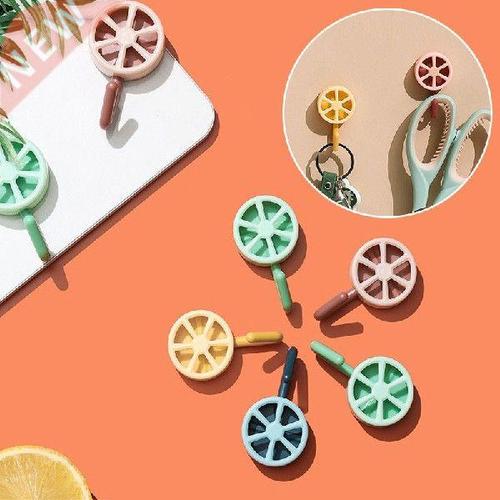 cute seamless lemon hook free perforation living room door