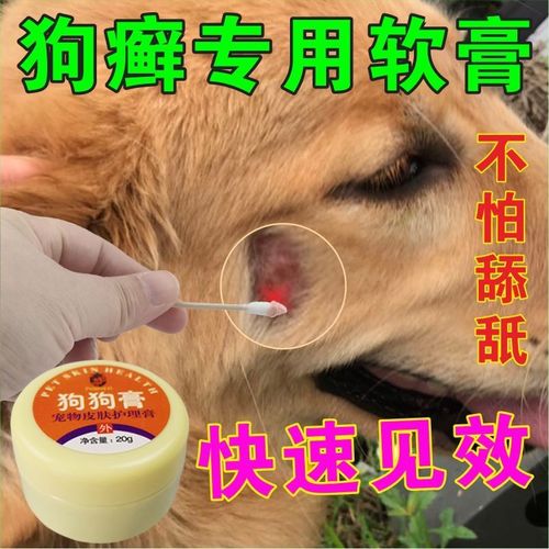 【狗皮肤病】狗癣药膏狗狗皮肤病真菌感染掉毛螨虫湿疹护理专用药