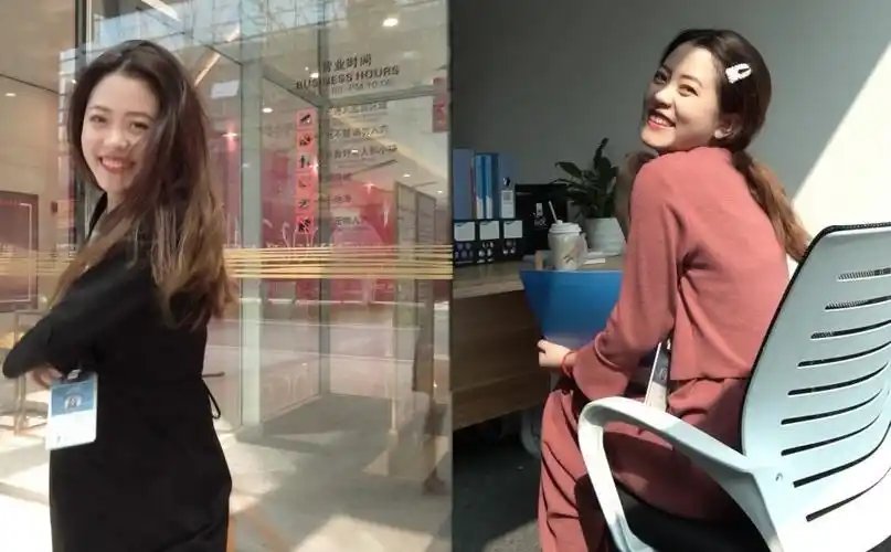 95后美女助理为追上老板秒脱高跟鞋走红,抱桶油转身微笑迷倒网友