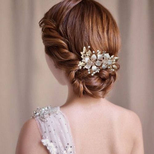 妈妈发夹饰品中年头饰_婚礼妈妈盘头头饰结婚卡子中年优雅气质旗袍喜